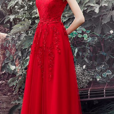Elegant Prom Dress,Long Prom Dresses,Red Prom Dresses,Lace Prom Dresses,Lace Up Prom Dress,Off Shoulder Prom Gowns,Tulle A-line Prom Dress,Prom Dresses FOr Teens,Beautiful Party Dresses,Modest Evening Dresses 