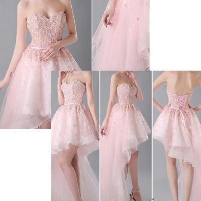  Charming party Dress,Hi-Low Prom Dress,Tulle Homecoming Dress,Short party Dresses,Sweetheart Prom Dress,Tulle Backless short Prom Dress,Sexy tulle Backless party Dresses, Formal Gowns, Prom Dress,Formal Gowns Plus Size, Cocktail Dresses, formal dresses,Wedding guests dresses