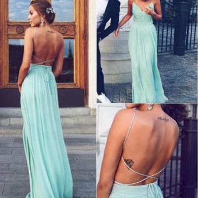  Long prom dresses, Green prom dress,simple chiffon long prom dress,A-line V-neck evening dresses,party dresses, Fashion Party Dress,Backless Party Dresses,Wedding Guest Prom Gowns, Formal Occasion Dresses,Formal Dress