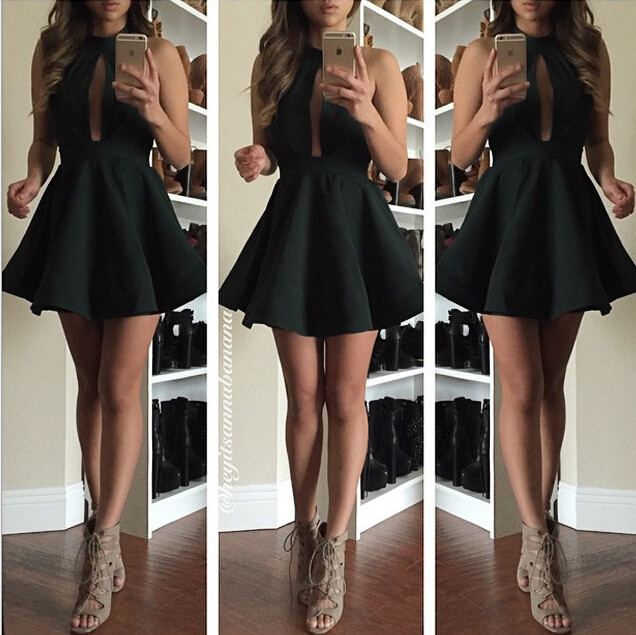 cute black party outfits