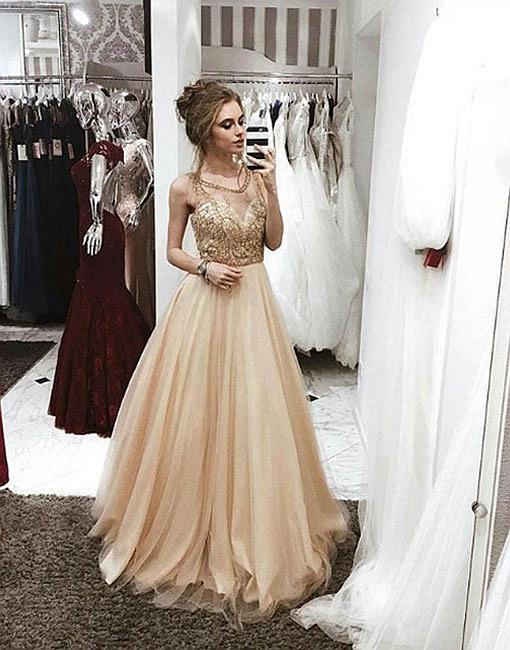 Round Neck Prom Dress Store, 55% OFF 