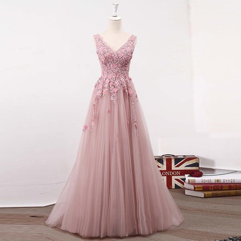 blush pink special occasion dresses