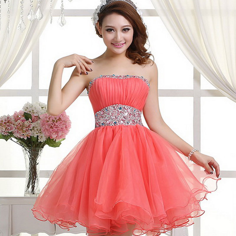 Cute Coral Dresses Deals, 50% OFF | www ...