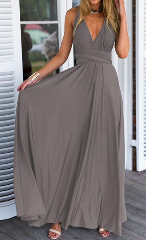 beautiful gray dresses