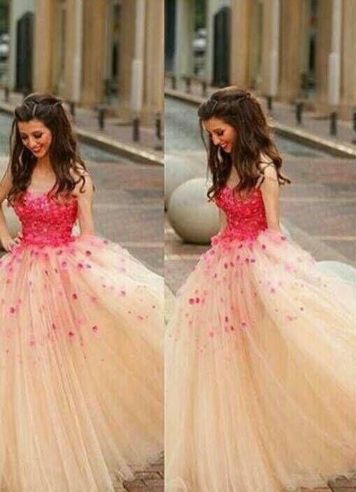 Flowers Dresses for Prom