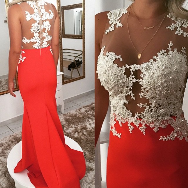 Prom Dress Made of Plastic