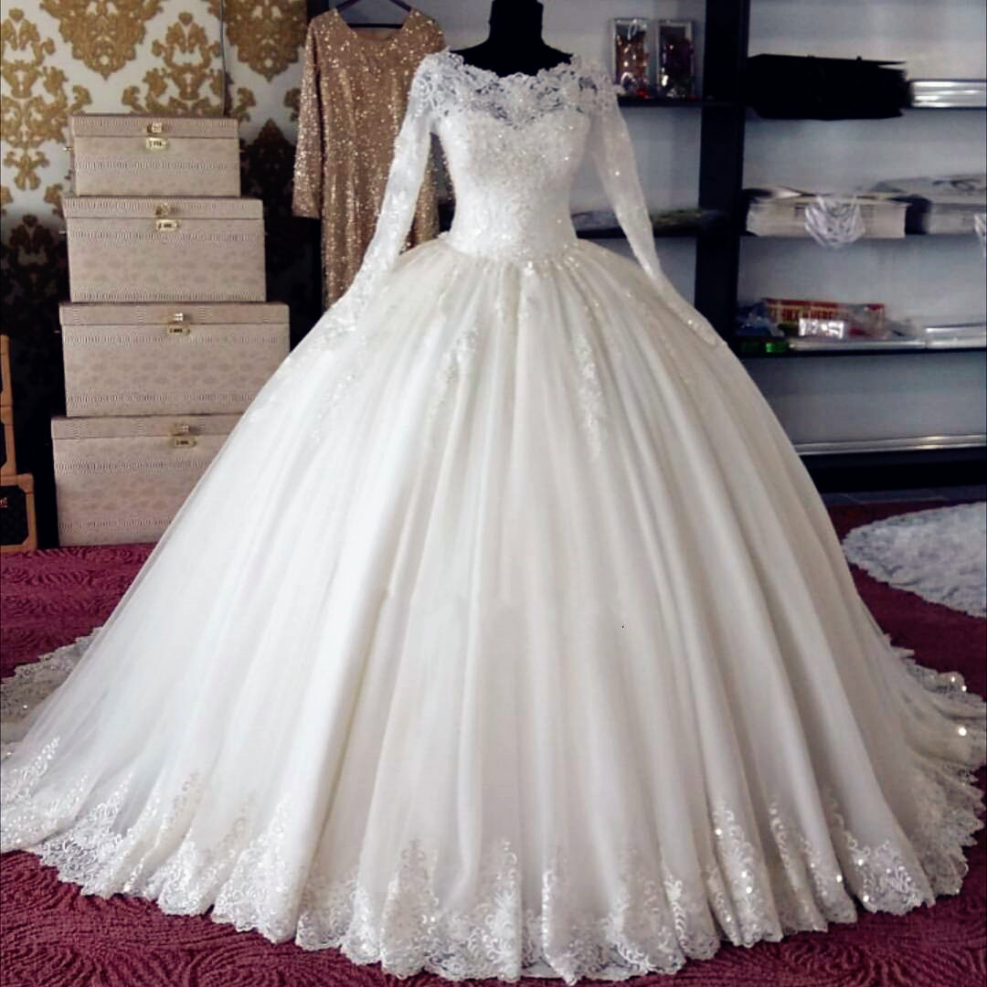 princess wedding dresses with sleeves