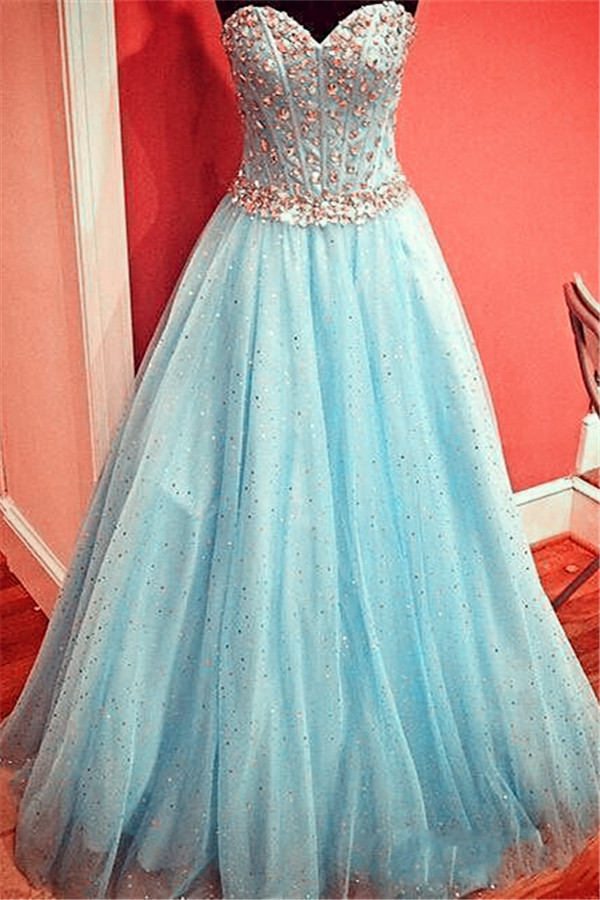 light blue sparkle dress