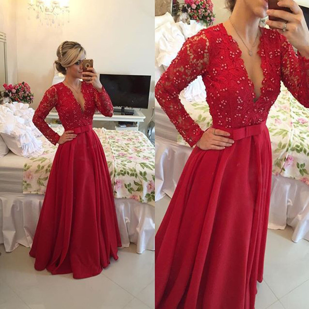 occasion dresses red