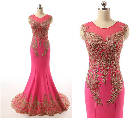 hot pink dress for wedding guest