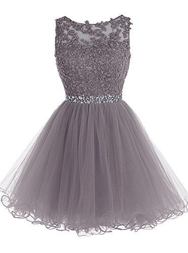 short gray dress for wedding