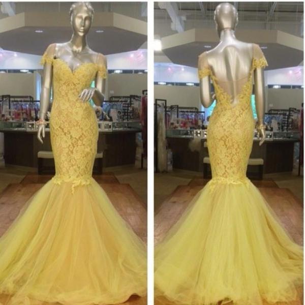 stunning yellow dresses