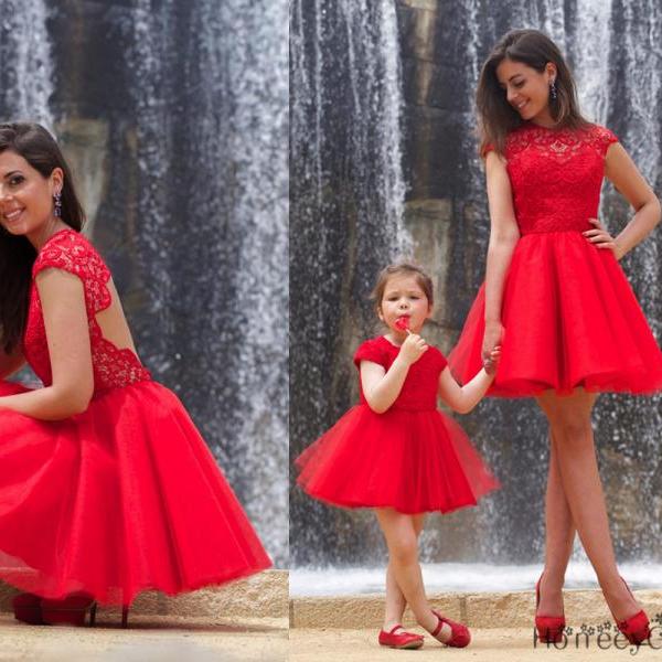 Mother and Daughter Party Dress